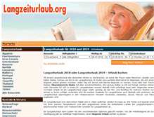 Tablet Screenshot of langzeiturlaub.org
